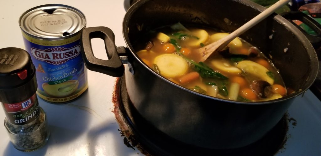 Healthy vegetable soup